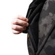 Kép 3/4 - Mikbaits Vastagon bélelt pulóver cipzárral - Fekete Camou - XL