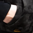 Kép 4/4 - Mikbaits Vastagon bélelt pulóver cipzárral - Fekete Camou - XL