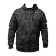 Kép 2/4 - Mikbaits Vastagon bélelt pulóver cipzárral - Fekete Camou - XL