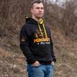 Kép 1/3 - MIKBAITS FANS TEAM FÉRFI KAPUCNIS PULÓVER – FEKETE L