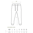 Kép 2/6 - KUMU Cocoon Joggers - fekete S