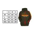 Kép 3/3 - MIKBAITS FANS TEAM FÉRFI KAPUCNIS PULÓVER – FEKETE XL