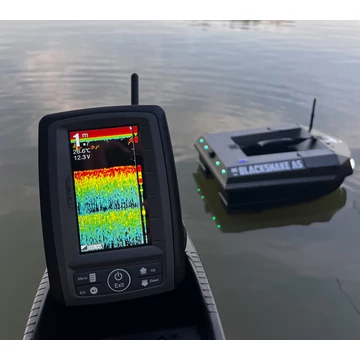 BLACK SNAKE AS FUTURE CARBON 4G + GPS + SONÁR ALSÓ ÜRÍTÉSES ETETŐHAJÓ