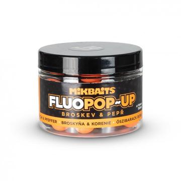 MIKBAITS POP-UP FLUO BOJLI 150ml - ŐSZIBARACK FEKETEBORS 14mm
