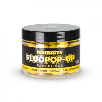 MIKBAITS POP-UP FLUO BOJLI 150ml - GYERMEKLÁNCFŰ PAMPELISKA 14mm