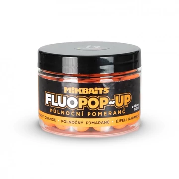 MIKBAITS POP-UP FLUO BOJLI 150ml - ÉJFÉLI NARANCS 10mm
