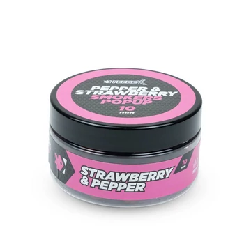 MIKBAITS Smokers POP-UP FLUO BOJLI 100ml - eper, paprika 10mm