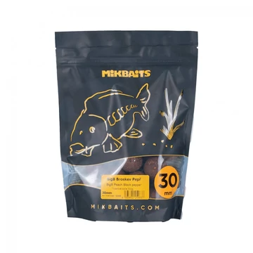 LEGENDs BIGB BOJLI – ŐSZIBARACK-FEKETE BORS – BROSKEV-BLACK PEPPER 1 kg 24 mm