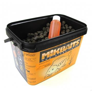 MIKBAITS PREMIUM HALIBUT PELLET fúrt + LAZAC OLAJ– 20 mm 2,5 kg