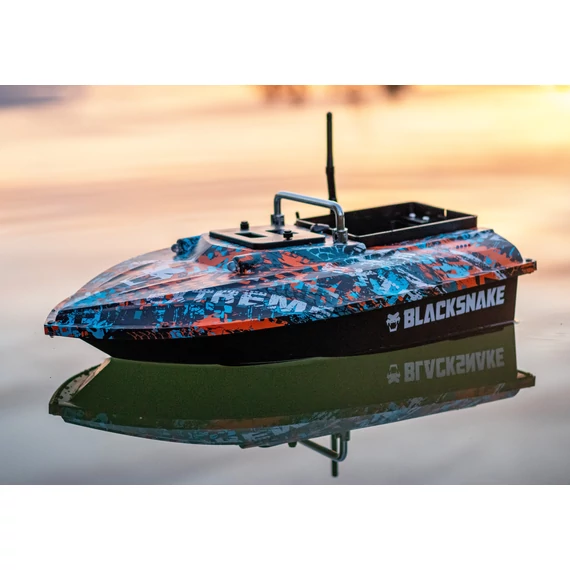 BLACKSNAKE CR01 STANDARD ORANGE/BLUE CARBON 4G EGYTARTÁLYOS ETETŐHAJÓ