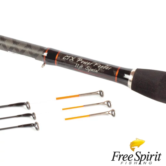 Free Spirit feeder rods - CTX Power Feeder Special 11' 20-80g 2 pcs