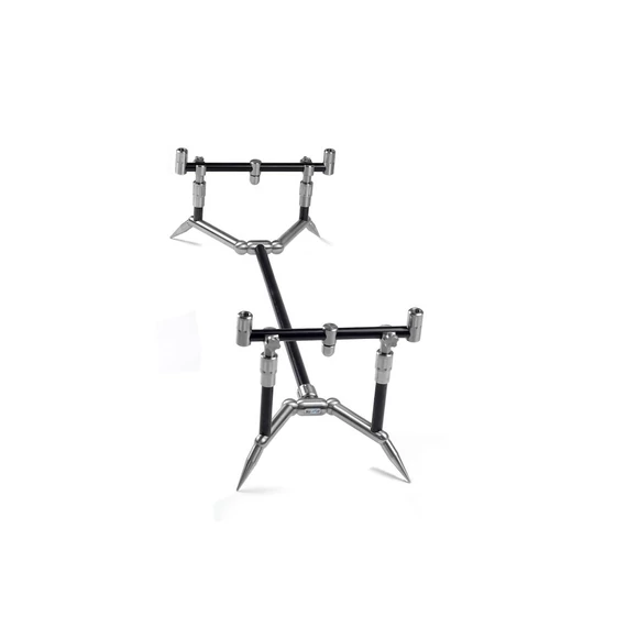 Summittackle Rod Pod - Colosseum Low Profile Black Cobalt 2 bothoz