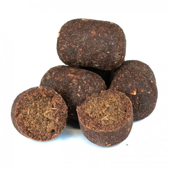 MIKBAITS MAMUT&amp;HALIBUT BOJLI - HAL HÚS MÁJ- ZRANENY ÚHOR 50x35mm 1kg