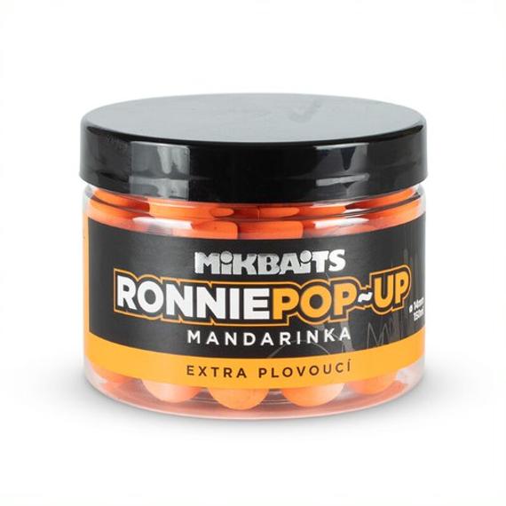 MIKBAITS RONNIE POP-UP  FLUO MANDARINKA   14mm 150ml