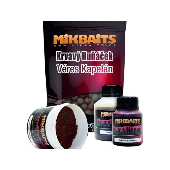 VÉRES KAPELÁN BOJLI KRVAVY HUNACEK  / KRAB SARDINKA –RÁK SZARDINIA 2,5kg 24 mm