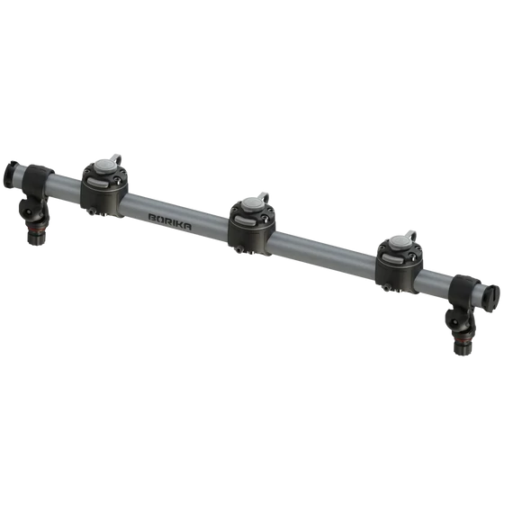 Fasten - 700 mm hosszú, egyenes kapaszkodósín, három tartókonzollal és két rögzítési ponttal
