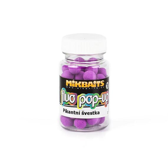 MIKBAITS FEEDER FLUO POP-UP BROSKEV –PIKANTI SVETSKA- FŰSZERES SZILVA 10 mm