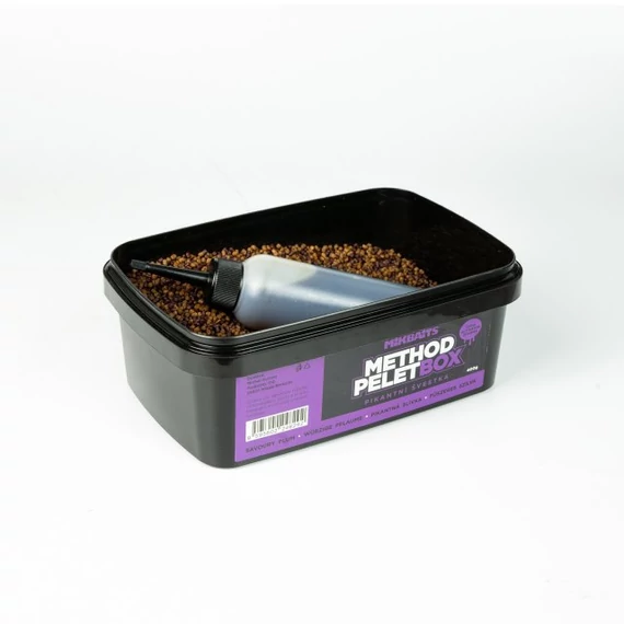 MIKBAITS METHOD PELET BOX PAMPELISKA GYERMEKLÁNCFŰ 400g + 120ml ACTIVATOR