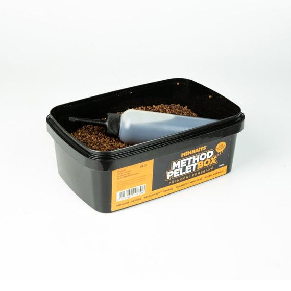 MIKBAITS METHOD PELET BOX NARANCS 400g + 120ml ACTIVATOR