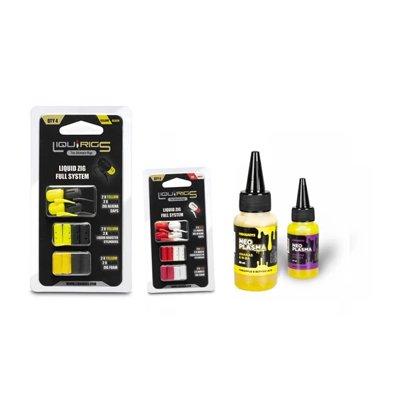 LIQUIRIGS - LIQUID ZIG MEGA PACK 2db NEO PLASMA LIQUID + 2db FULL SYSTEM