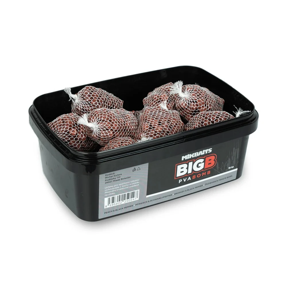Mikbaits BigB PVA bomb 15db | Mikbaits horgász webshop